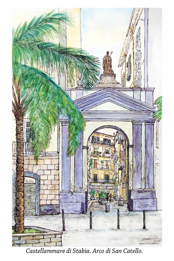 La Casa Di Nonna Cristina Villa Castellammare di Stabia Dış mekan fotoğraf